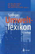 Cover: Springer Umweltlexikon - Springer