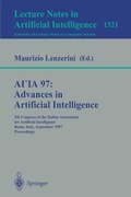 Cover: AI*IA 97: Advances in Artificial Intelligence - Springer