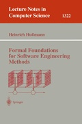 Cover: Formal Foundations for Software Engineering Methods - Springer