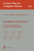 Cover: Intelligent Hypertext - Springer