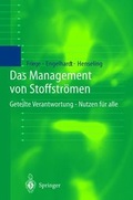 Cover: Das Management von Stoffstr&ouml;men - Springer