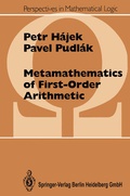 Cover: Metamathematics of First-Order Arithmetic - Springer