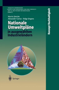 Abbildung von: Nationale Umweltpläne in ausgewählten Industrieländern - Springer