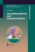 Cover: Umweltbewu&szlig;tsein und Umweltverhalten - Springer