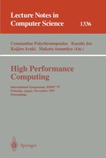 Cover: High Performance Computing - Springer