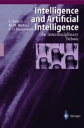 Cover: Intelligence and Artificial Intelligence - Springer