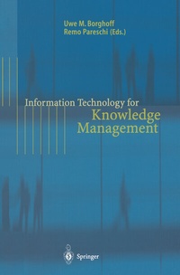Abbildung von: Information Technology for Knowledge Management - Springer