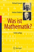 Cover: Was ist Mathematik? - Springer