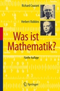 Cover: Was ist Mathematik? - Springer