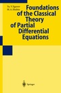 Cover: Foundations of the Classical Theory of Partial Differential Equations - Springer