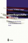 Cover: Amerikagesch&auml;fte mit Erfolg - Springer