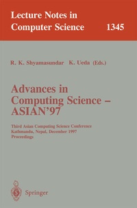 Enlarge image Cover: Advances in Computing Science - ASIAN'97 - Springer