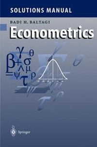 Enlarge image Cover: Solutions Manual for Econometrics - Springer