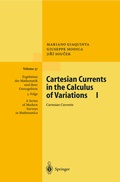 Cover: Cartesian Currents in the Calculus of Variations I - Springer