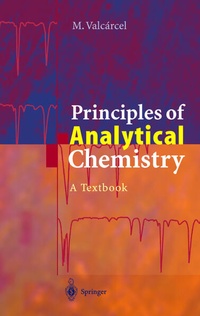 Enlarge image Cover: Principles of Analytical Chemistry - Springer