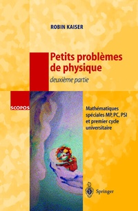 Abbildung von: Petits problèmes de physique - deuxième partie - Springer
