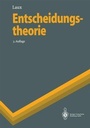 Cover: Entscheidungstheorie - Springer