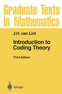 Enlarge image Cover: Introduction to Coding Theory - Springer