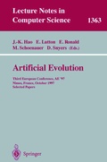 Cover: Artificial Evolution - Springer
