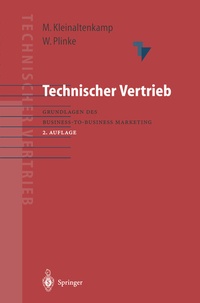 Abbildung von: Technischer Vertrieb - Springer