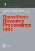Cover: Operations Research Proceedings 1997 - Springer