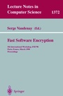 Cover: Fast Software Encryption - Springer