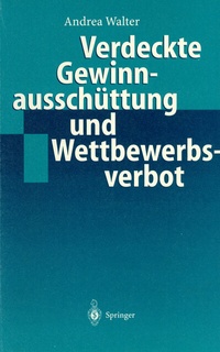 Abbildung von: Verdeckte Gewinnausschüttung und Wettbewerbsverbot - Springer