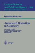 Cover: Automated Deduction in Geometry - Springer