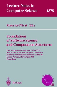 Enlarge image Cover: Foundations of Software Science and Computation Structures - Springer