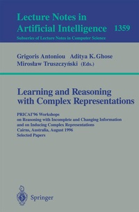Enlarge image Cover: Learning and Reasoning with Complex Representations - Springer