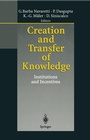 Cover: Creation and Transfer of Knowledge - Springer