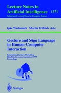 Cover: Gesture and Sign Language in Human-Computer Interaction - Springer