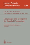 Cover: Languages and Compilers for Parallel Computing - Springer