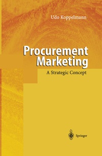 Enlarge image Cover: Procurement Marketing - Springer