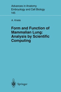 Enlarge image Cover: Form and Function of Mammalian Lung: Analysis by Scientific Computing - Springer
