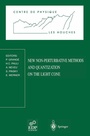 Cover: New Non-Perturbative Methods and Quantization on the Light Cone - Springer