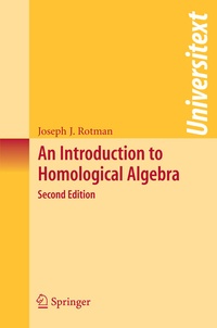Enlarge image Cover: An Introduction to Homological Algebra - Springer