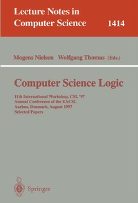 Enlarge image Cover: Computer Science Logic - Springer