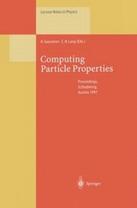 Enlarge image Cover: Computing Particle Properties - Springer