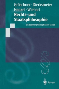 Enlarge image Cover: Rechts- und Staatsphilosophie - Springer