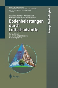 Abbildung von: Bodenbelastungen durch Luftschadstoffe - Springer