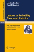 Bild: Lectures on Probability Theory and Statistics - Springer