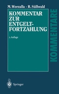 Cover: Kommentar zur Entgeltfortzahlung - Springer
