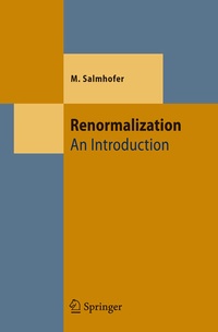 Enlarge image Cover: Renormalization - Springer