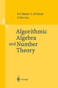Cover: Algorithmic Algebra and Number Theory - Springer