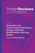 Cover: Proteomics and Protein-Protein Interactions - Springer
