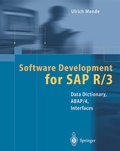 Cover: Software Development for SAP R/3&reg; - Springer