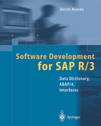 Enlarge image Cover: Software Development for SAP R/3® - Springer