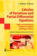 Cover: Calculus of Variations and Partial Differential Equations - Springer