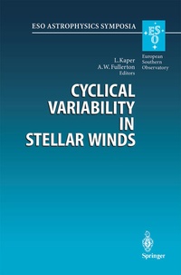 Enlarge image Cover: Cyclical Variability in Stellar Winds - Springer